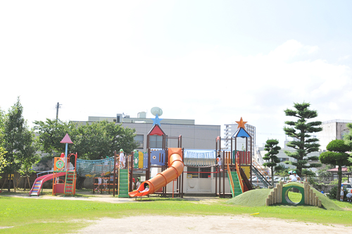長崎星美幼稚園 園庭の遊具