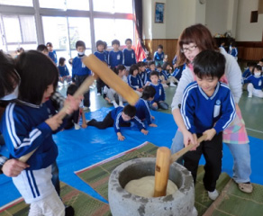 餅つき大会